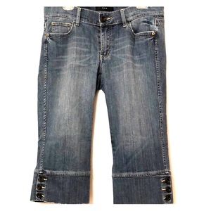 Noir Jean Capri Pants Size 8